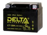 Delta CT1204 аккумулятор, для мотоциклов, для скутеров, для квадроциклов, для снегоходов, аккумуляторы автомобильные, аккумулятор для автомобиля, аккумуляторы varta, аккумулятор для авто, гелевые аккумуляторы, гелевых аккумуляторов, купить аккумулятор дл
